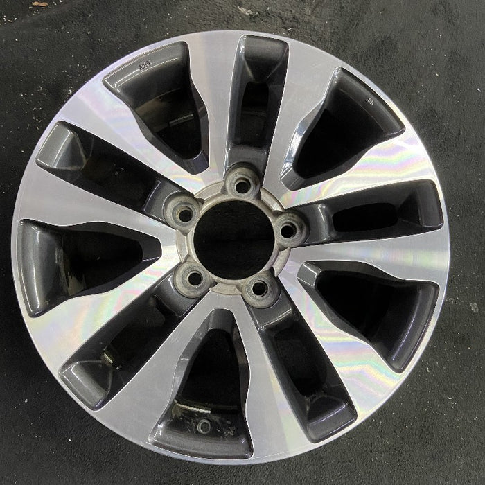 20" SEQUOIA 08-17 20x8 alloy 10 spoke dark gray inlay Original OEM Wheel Rim