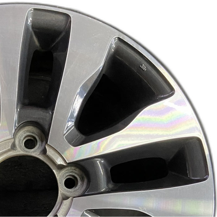 20" SEQUOIA 08-17 20x8 alloy 10 spoke dark gray inlay Original OEM Wheel Rim