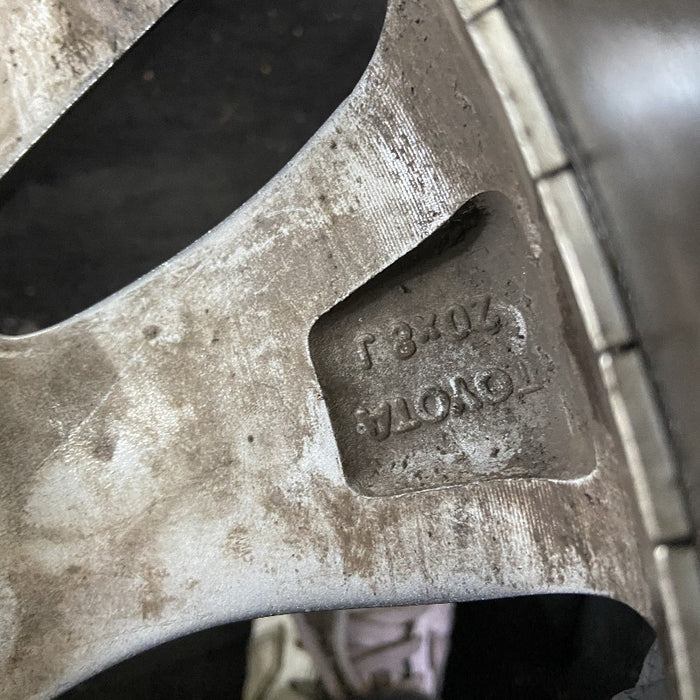 20" SEQUOIA 08-17 20x8 alloy 10 spoke dark gray inlay Original OEM Wheel Rim