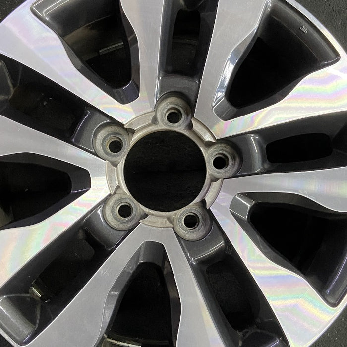 20" SEQUOIA 08-17 20x8 alloy 10 spoke dark gray inlay Original OEM Wheel Rim