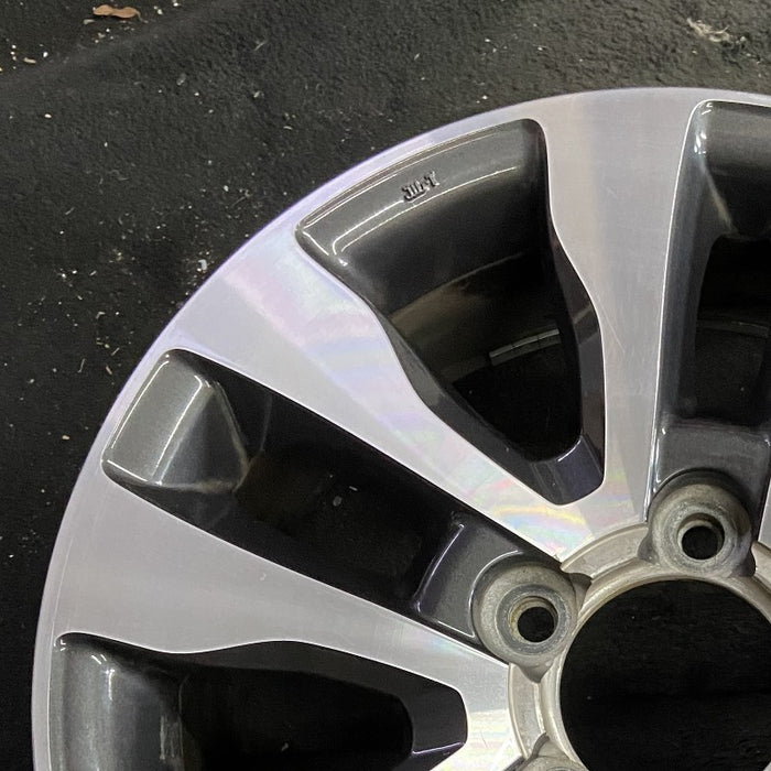 20" SEQUOIA 08-17 20x8 alloy 10 spoke dark gray inlay Original OEM Wheel Rim