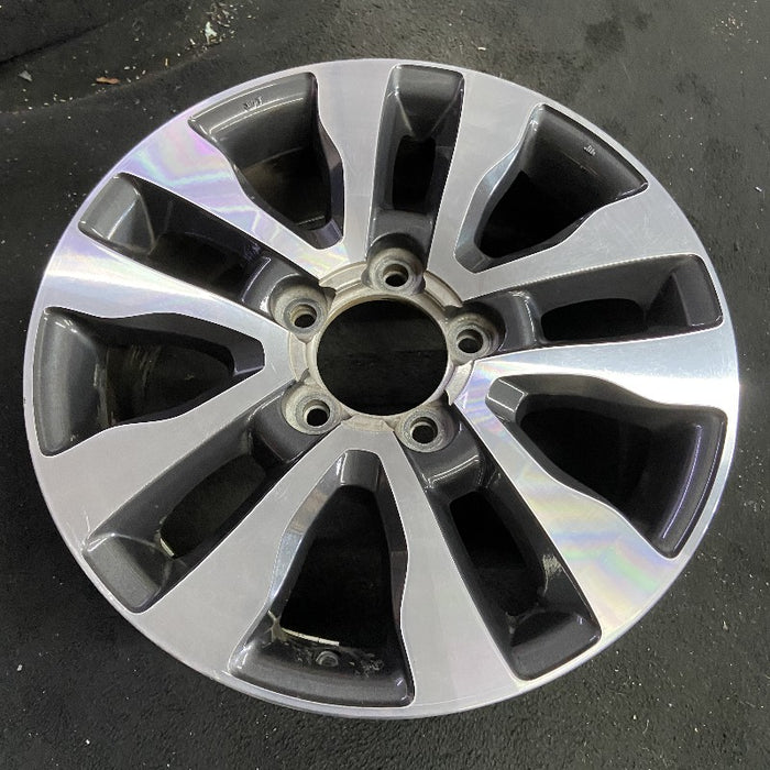 20" SEQUOIA 08-17 20x8 alloy 10 spoke dark gray inlay Original OEM Wheel Rim