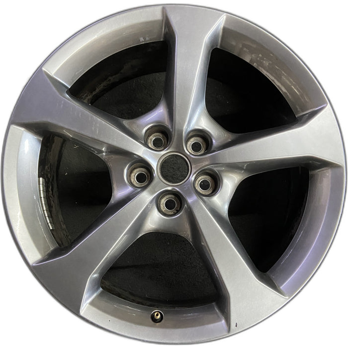 20" CAMARO 13 20x8 , , silver, opt R42, ID AAHX Original OEM Wheel Rim - Front View