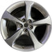 20" CAMARO 13 20x8 , , silver, opt R42, ID AAHX Original OEM Wheel Rim - Front View