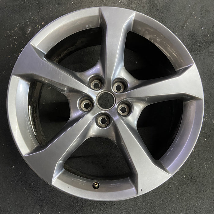 20" CAMARO 13 20x8 , , silver, opt R42, ID AAHX Original OEM Wheel Rim - Angle View
