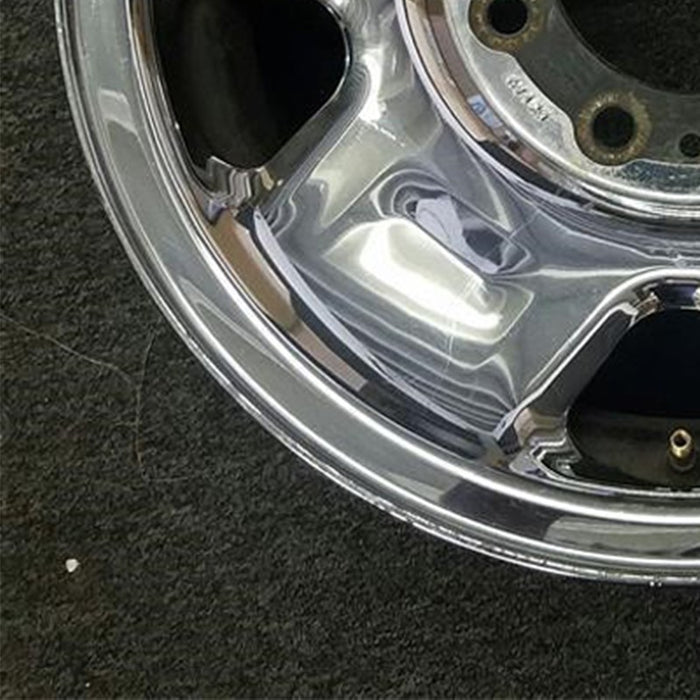 17" FORD F250SD PICKUP 05-07 17x7.5 , 5 spoke, steel, chrome clad Original OEM Wheel Rim