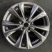 19" LEXUS ES250 21 19x8 alloy 5 split spoke silver smoked Original OEM Wheel Rim - Additional View