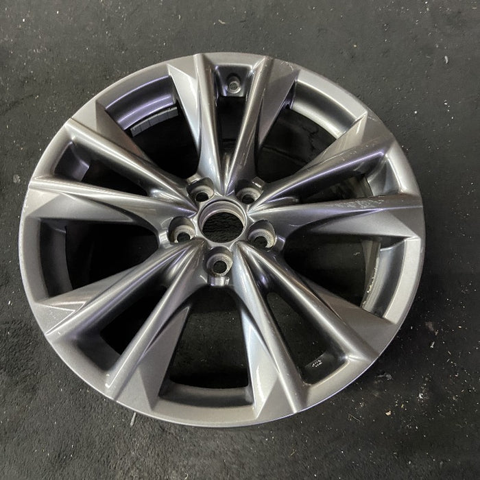 19" LEXUS ES250 21 19x8 alloy 5 split spoke silver smoked Original OEM Wheel Rim - View 8