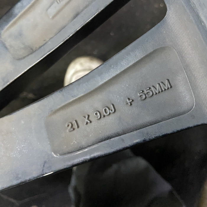 21" EDGE 19 21x9 , Original OEM Wheel Rim - Back View