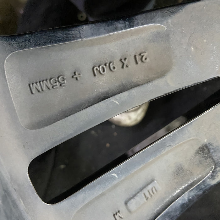 21" EDGE 19 21x9 , Original OEM Wheel Rim - Back View