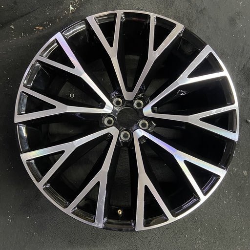22" VOLVO XC60 18-20 22x9 , 10 Y spoke Original OEM Wheel Rim - Angle View
