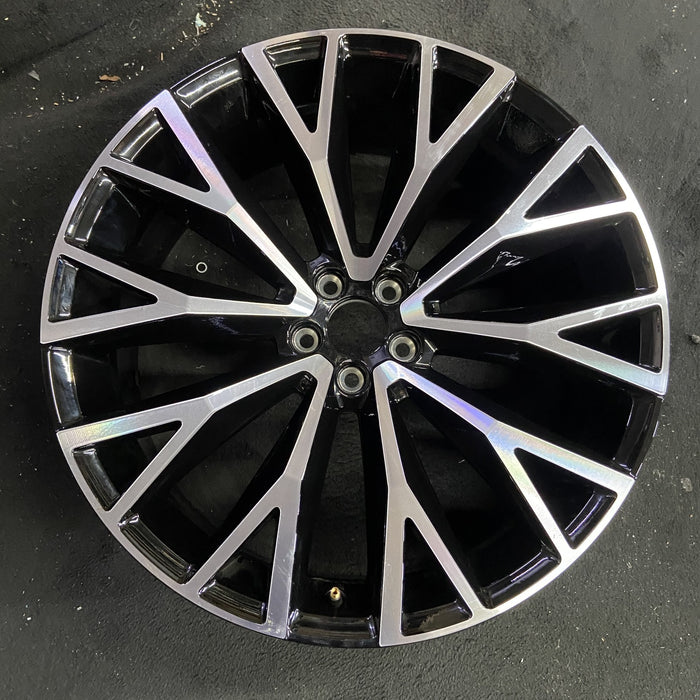 22" VOLVO XC60 18-20 22x9 , 10 Y spoke Original OEM Wheel Rim - Angle View