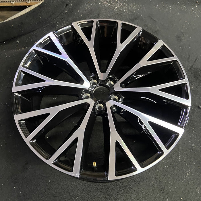 22" VOLVO XC60 18-20 22x9 , 10 Y spoke Original OEM Wheel Rim - Side Profile