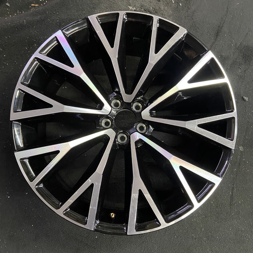 22" VOLVO XC60 18-20 22x9 , 10 Y spoke Original OEM Wheel Rim - Angle View