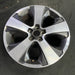 17" XV CROSSTREK 14-15 17x7 , machined face Original OEM Wheel Rim - Side Profile