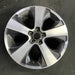 17" XV CROSSTREK 14-15 17x7 , machined face Original OEM Wheel Rim - Angle View