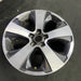 17" XV CROSSTREK 14-15 17x7 , machined face Original OEM Wheel Rim - Side Profile