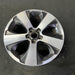 17" XV CROSSTREK 14-15 17x7 , machined face Original OEM Wheel Rim - Close-Up Detail