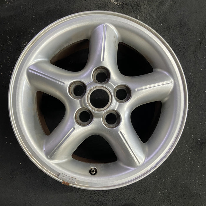 16" LAND ROVER 02 , alloy , 16x8 , 5 grooved spokes Original OEM Wheel Rim