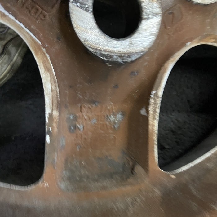 16" LAND ROVER 02 , alloy , 16x8 , 5 grooved spokes Original OEM Wheel Rim