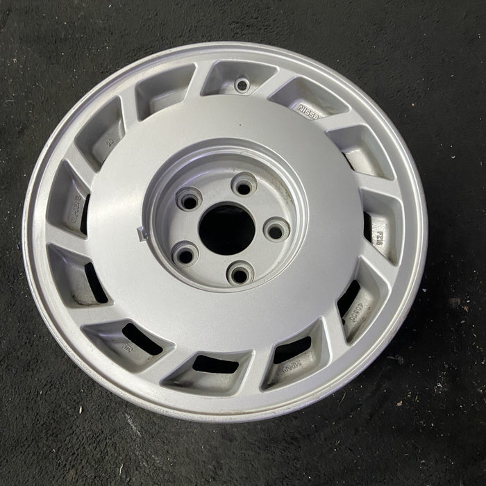 15" 300ZX 87 15x6.5 Original OEM Wheel Rim - Close-Up Detail