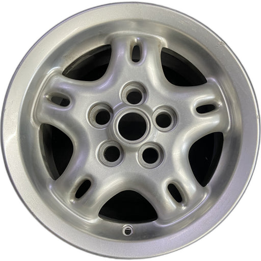 16" RANGE ROVER 98 16x8 , w/cut out holes Original OEM Wheel Rim - Front View