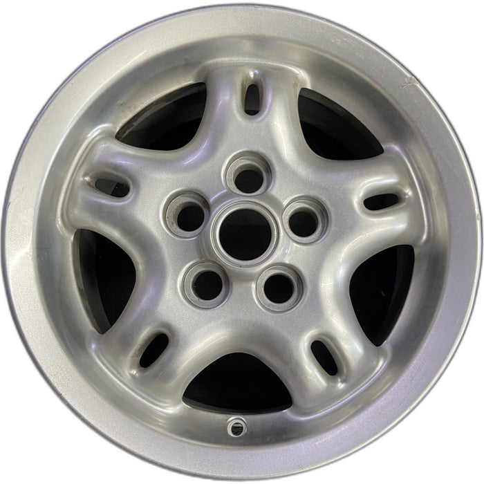 16" RANGE ROVER 98 16x8 , w/cut out holes Original OEM Wheel Rim - Front View
