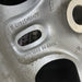 16" RANGE ROVER 98 16x8 , w/cut out holes Original OEM Wheel Rim - Back View