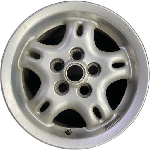 16" RANGE ROVER 98 16x8 , w/cut out holes Original OEM Wheel Rim - Front View