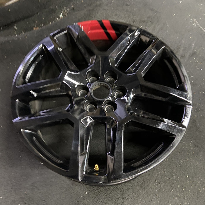 20" BLAZER 20-25 20x8, 10 spoke, opt SS8 Original OEM Wheel Rim - Side Profile