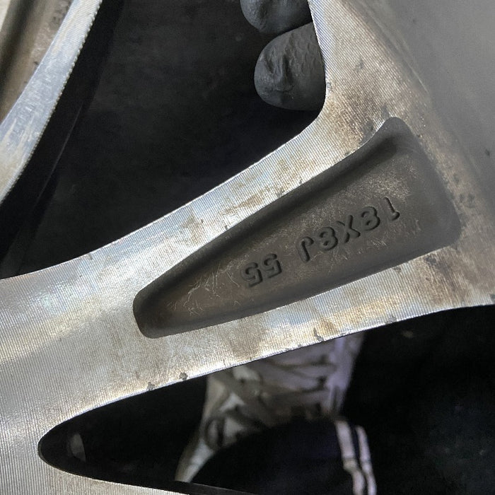 18" ACCORD 13-15 18x8 alloy gray inset Original OEM Wheel Rim