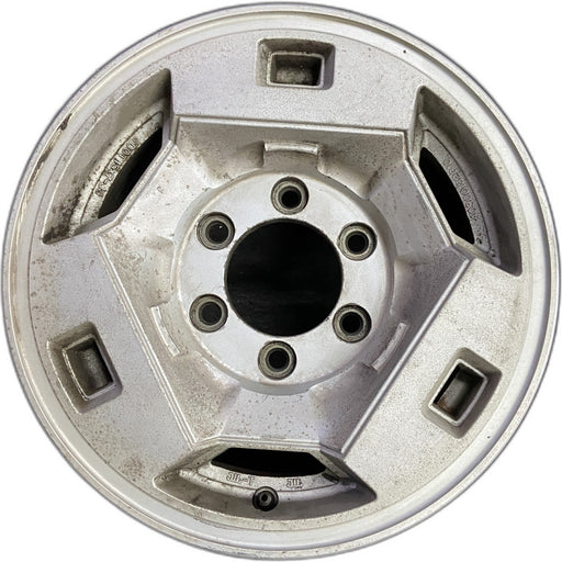 15" NISSAN PICKUP 86 D21, 4x4, 15x7 , front Original OEM Wheel Rim - Front View