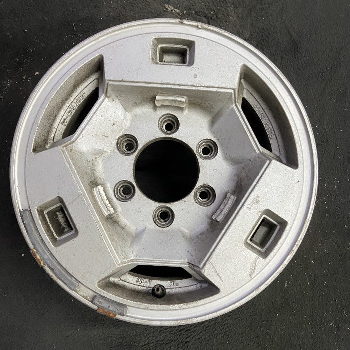 15" NISSAN PICKUP 86 D21 4x4 15x7 alloy frt Original OEM Wheel Rim - Additional View