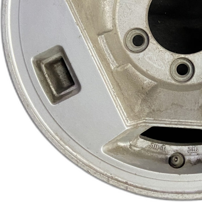 15" NISSAN PICKUP 86 D21 4x4 15x7 alloy frt Original OEM Wheel Rim - Back View