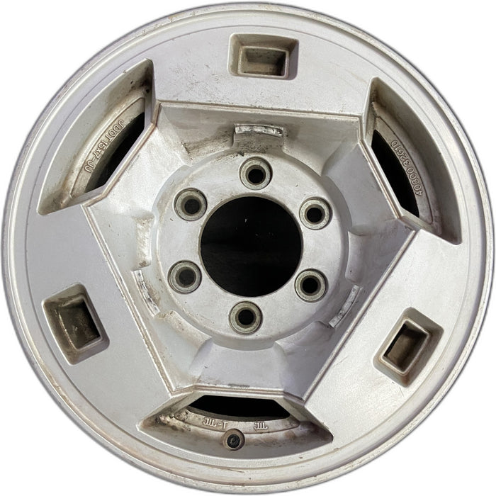 15" NISSAN PICKUP 86 D21, 4x4, 15x7 , front Original OEM Wheel Rim - Front View