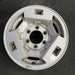 15" NISSAN PICKUP 86 D21 4x4 15x7 alloy frt Original OEM Wheel Rim - Front View