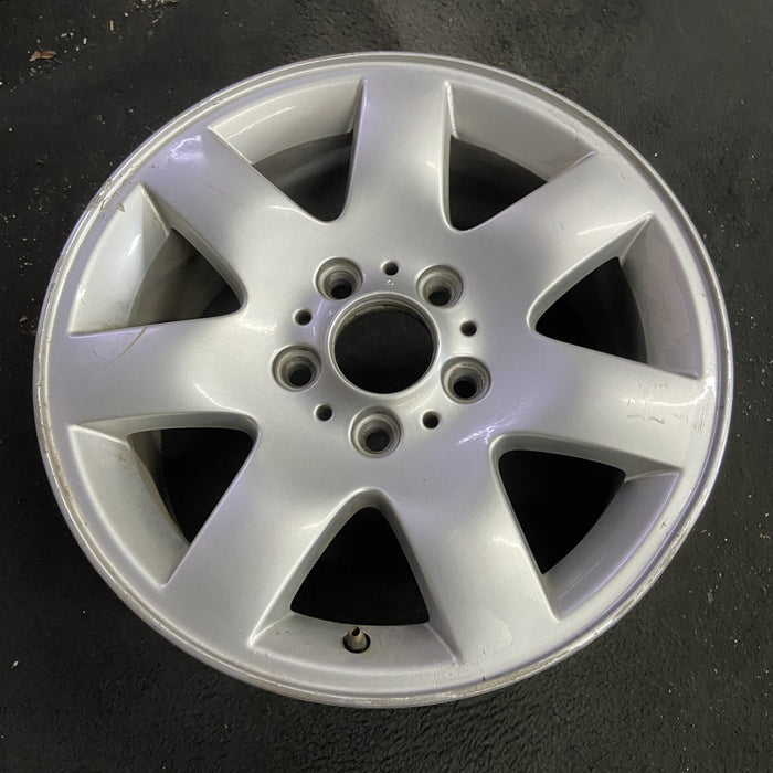 16" BMW 320i 01-05 , 16x7, alloy, 7 spoke, flat spoke Original OEM Wheel Rim