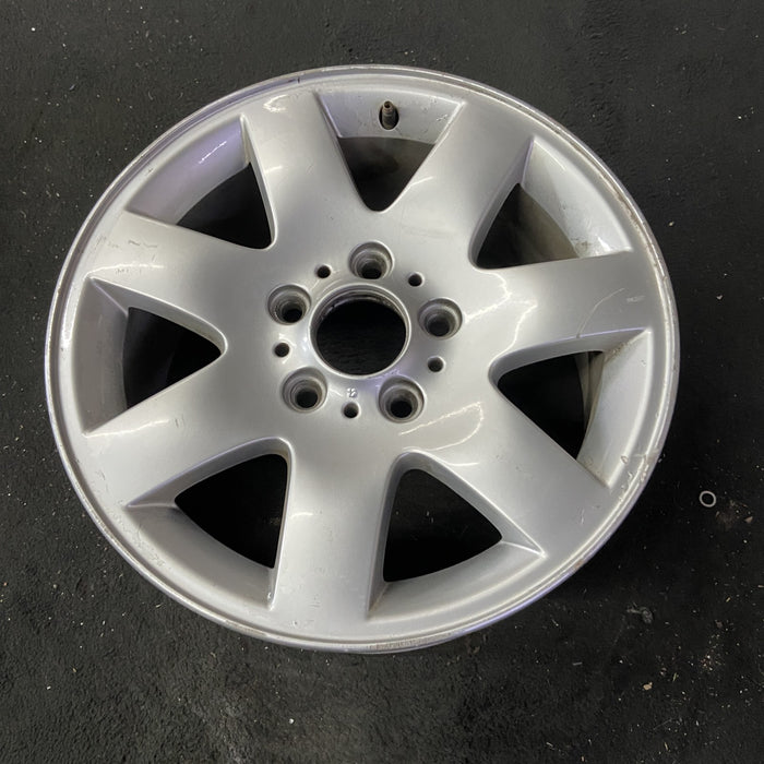 16" BMW 320i 01-05 , 16x7, alloy, 7 spoke, flat spoke Original OEM Wheel Rim