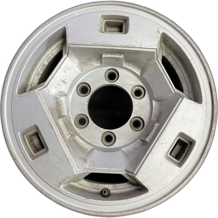 15" NISSAN PICKUP 86 D21, 4x4, 15x7 , front Original OEM Wheel Rim - Front View