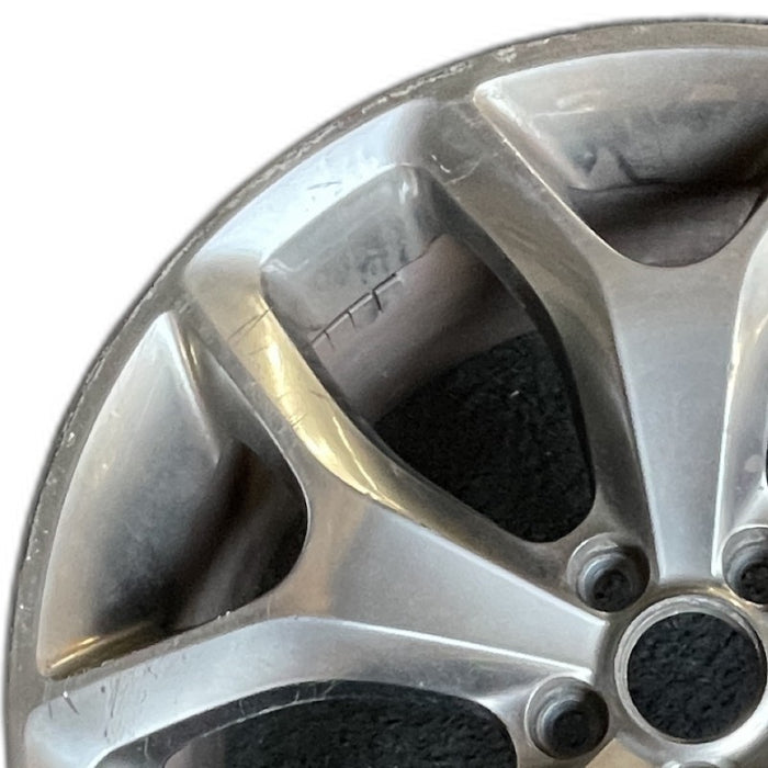 20" CHALLENGER 15-17 20x8 aluminum 5 Y spoke polished with silver pockets satin carb Original OEM Wheel Rim