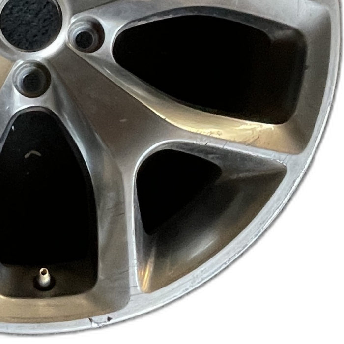 20" CHALLENGER 15-17 20x8 aluminum 5 Y spoke polished with silver pockets satin carb Original OEM Wheel Rim