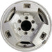 15" NISSAN PICKUP 86 D21, 4x4, 15x7 , front Original OEM Wheel Rim - Front View