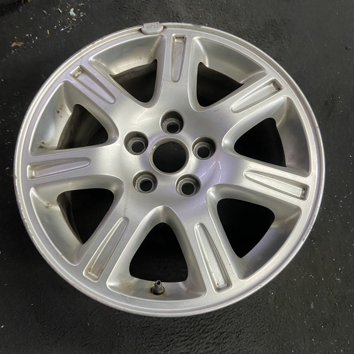 16" S TYPE 03 , from VIN M45255, 16x7.5, 7 spoke Original OEM Wheel Rim - Side Profile