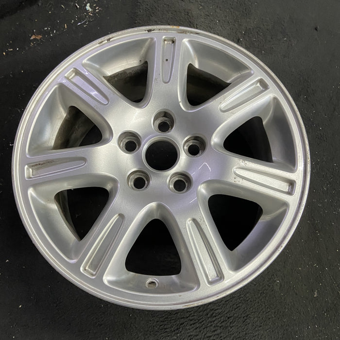 16" S TYPE 03 , from VIN M45255, 16x7.5, 7 spoke Original OEM Wheel Rim - Side Profile