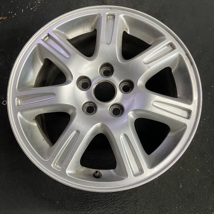 16" S TYPE 03 , from VIN M45255, 16x7.5, 7 spoke Original OEM Wheel Rim - Side Profile