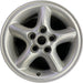 16" LAND ROVER 02 , alloy , 16x8 , 5 grooved spokes Original OEM Wheel Rim - Front View