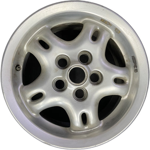 16" RANGE ROVER 98 16x8 , w/cut out holes Original OEM Wheel Rim - Front View