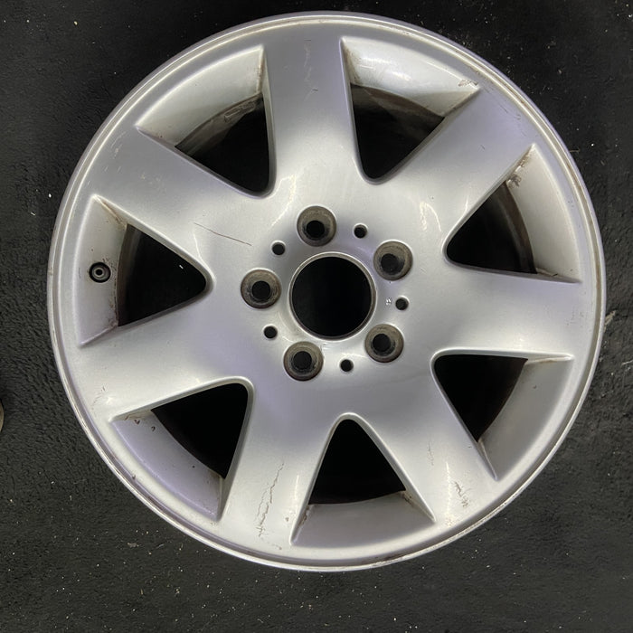 16" BMW 320i 01-05 , 16x7, alloy, 7 spoke, flat spoke Original OEM Wheel Rim