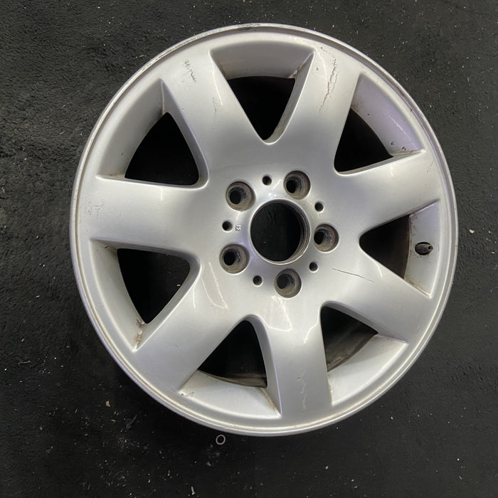 16" BMW 320i 01-05 , 16x7, alloy, 7 spoke, flat spoke Original OEM Wheel Rim