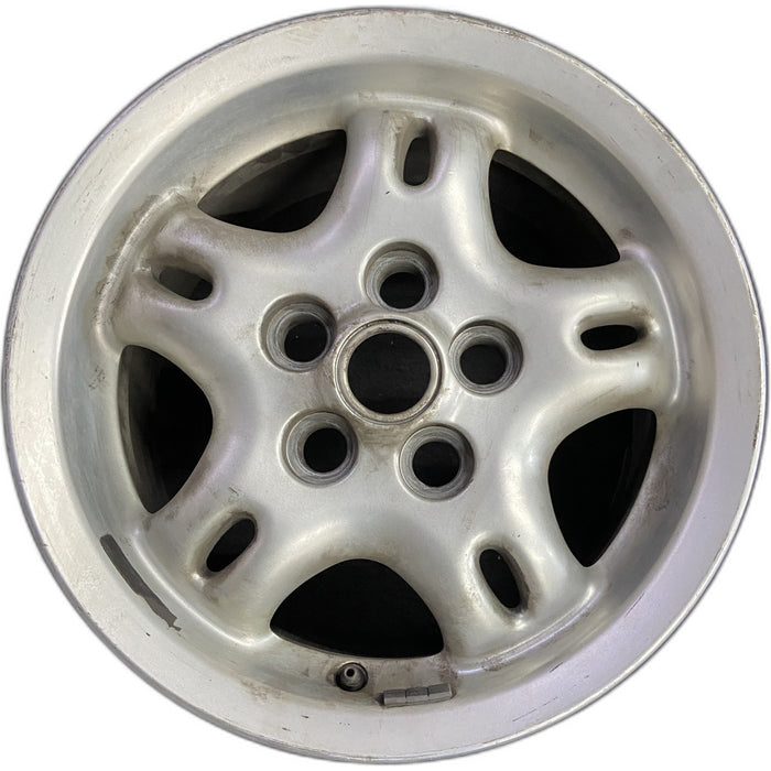 16" RANGE ROVER 98 16x8 , w/cut out holes Original OEM Wheel Rim - Front View